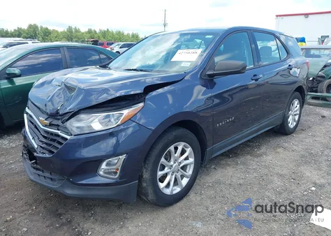 2018 Chevrolet Equinox Ls из США, поврежденный, VIN 3GNAXHEV3JS540737